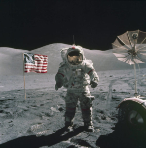 Astronaut-Aterizare-Luna