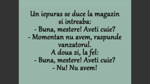 iepurasul si cuiele